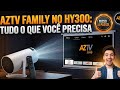 COMO BAIXAR E INSTALAR O AZTV FAMILY NO PROJETOR HY300 [APP COMPLETO] #canais #filmes #series #hy300