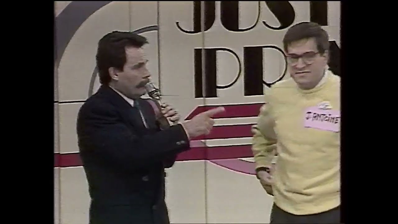 TF1 10/01/88 Le juste prix (Max Meynier) quasi complet - continuité