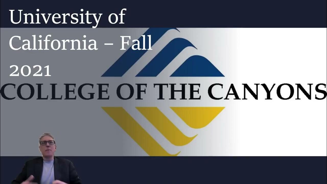 University of California Fall 2021 Admission YouTube