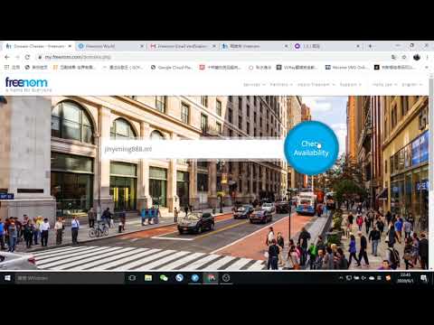 2020年最新Freenom免费域名申请成功方法，在My Domain中查找。注册cloudflare超级简单，你也可以
