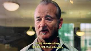 St. Vincent movie bank scene