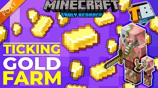 TICKING GOLD FARM | Truly Bedrock Season 2 [23] | Minecraft Bedrock Edition 1.16 SMP