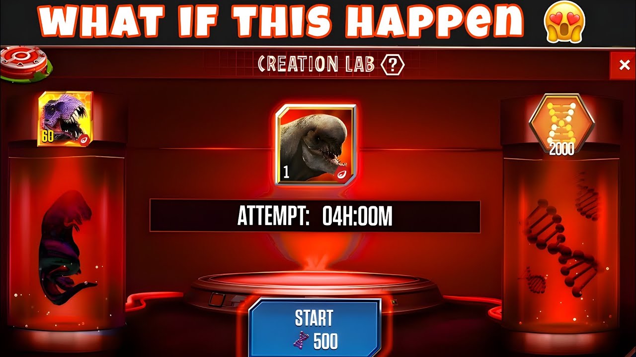 D-Rex Creation Idea in JW The Game – Ultimate Hybrid Concept! (Insane Stats & Abilities