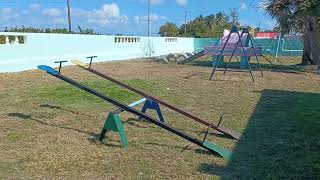Old Teeter Totters Playground Equipment