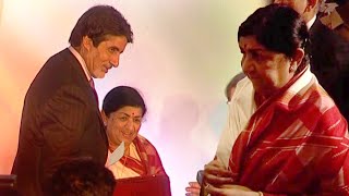 Amitabh Bachchan & Others Congratulate Lata Mangeshkar On Winning Bharat Ratna | Flashback Video