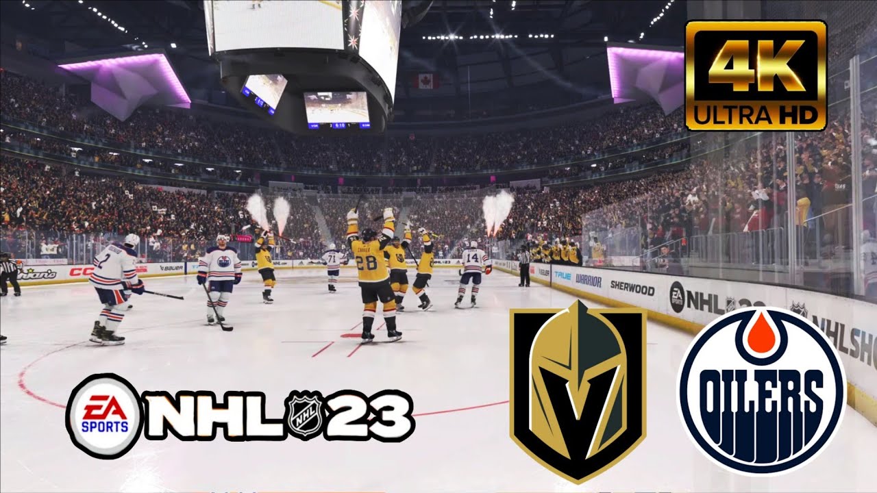 Edmonton Oilers vs Las Vegas Knights! NHL 23! 4K! PS5! - YouTube