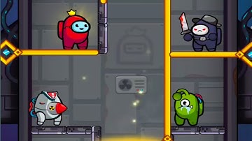 Rescue Impostor How To Loot Here Rescue - Gameplay Walkthrough Part 9 Levels 93-100 (Android & iOS)