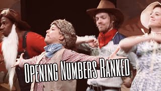 Starkid/TCB | Opening Numbers Ranked