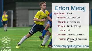 Complete Erion Metaj Football Highlights