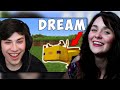 Minecraft, But Dream Is An Axolotl by GeorgeNotFound | SuperMcGregs Reaction