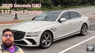 2025 Genesis G80 3.5T Review: Built To Match The Germans, And It's Not A Bargain Anymore