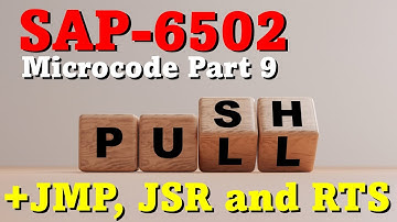 SAP6502 Microcode - Stack operations