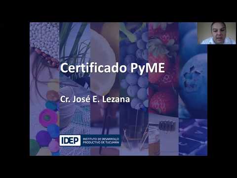 Cómo obtener el Certificado Pyme