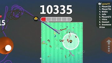 Snake.io Menu Mod Drone view Gameplay In SnakeIo