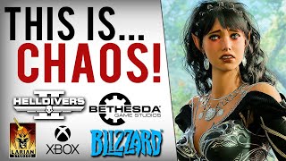 Helldivers 2 Baldurs Gate 3 Devs Rip Xbox Bethesda Broke Fallout 4 Ex-Blizzard Ceo Defends Xbox