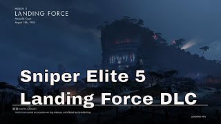 Sniper Elite 5: DLC Landing Force Longplay (no commentary)
