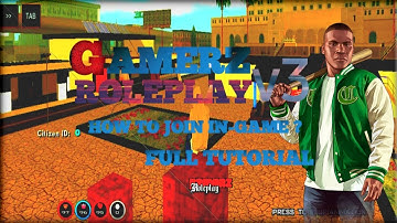 HOW TO JOIN GAMERZ ROLEPLAY  || SELF VERIFICATION SYSTEM || Im Chekuthan