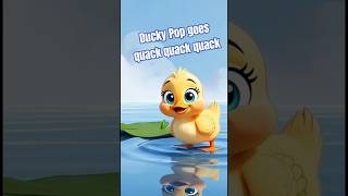 Ducky Pop goes quack quack quack |  #cartoon #cartoonsforkids #nurseryrhymes #funforkids #preschool
