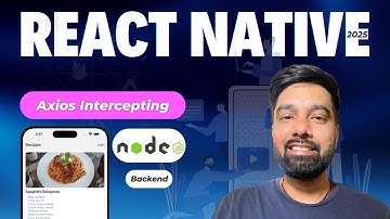 React Native Tutorial Hindi 74 -  Using Axios Intercepting Request and Response
