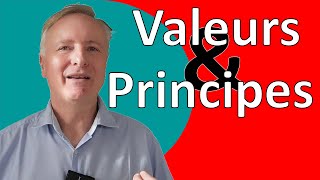 Différence entre les valeurs et l'éthique