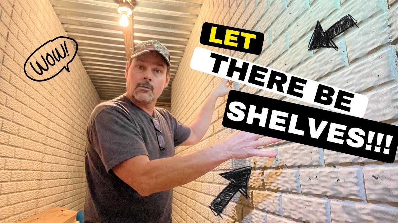 How To Build Shelves On Concrete Walls With Tapcon Concrete Screws And How To Build Shelves On Concrete Walls With Tapcon Concrete Screws And