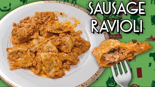 How to Make Sausage Ravioli