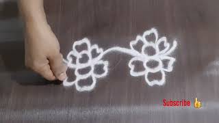 Border Rani Designs Side Muggulu Swapnas Gadapa Mungita Muggulu Easy Rani Designs