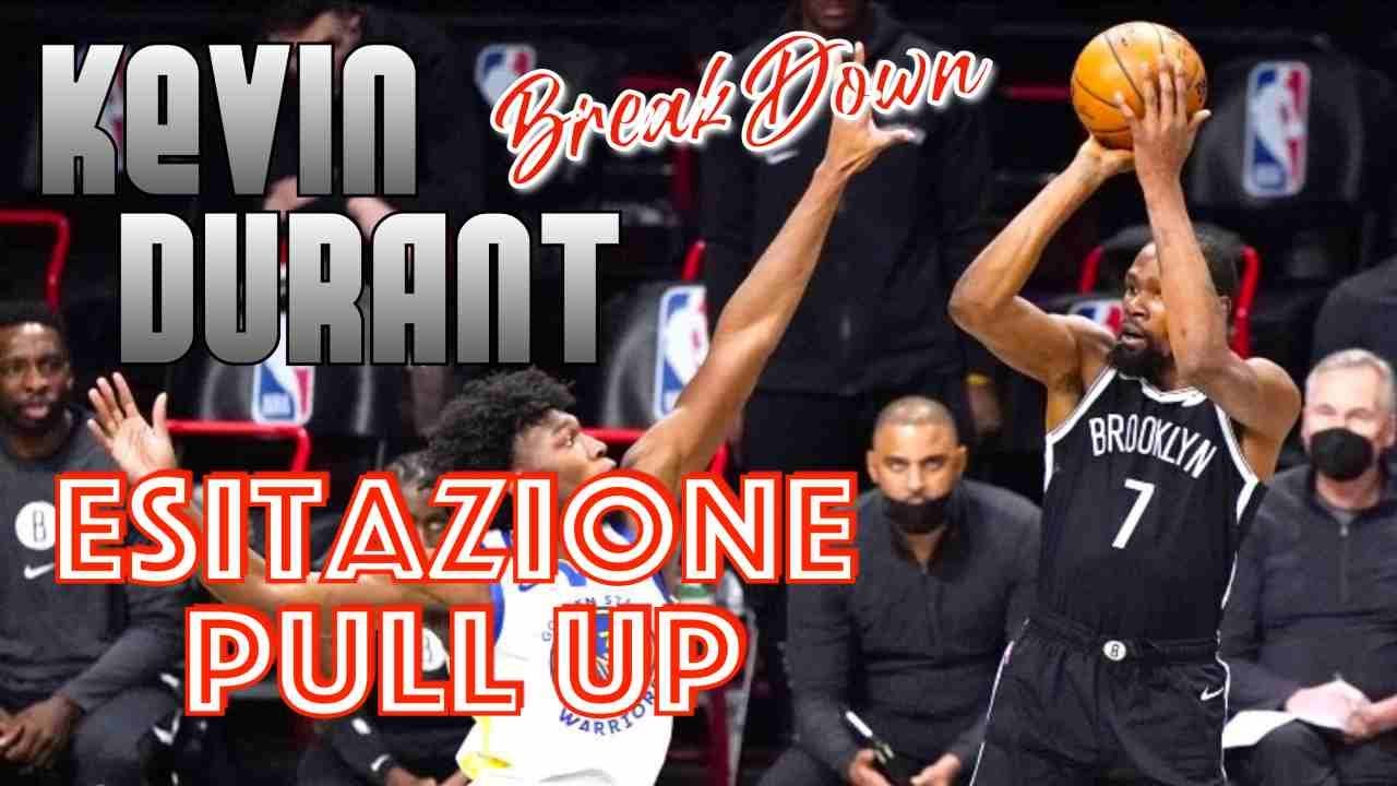 KEVIN DURANT Palleggio Arresto e Tiro con Esitazione Basket