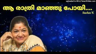 That night has faded away.....Aa Rathri Maanju Poyi.....(Sachin)