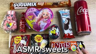 🍭ASMR | Chupa Chups Lollipops 💋💕💕 Kinder chocolate, Mickey Mouse egg, Barbie candy