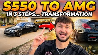 S550 To Amg In 3 Steps... Transformation