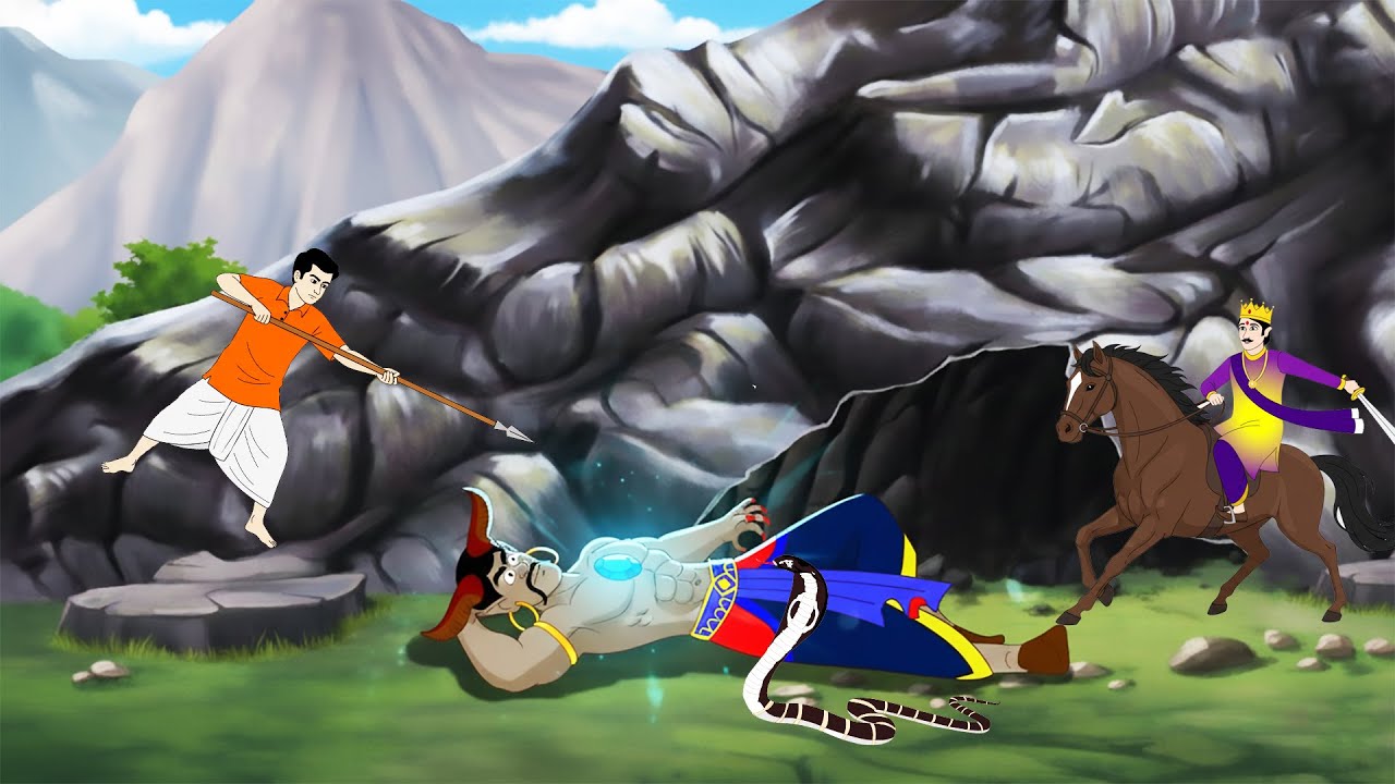 দানব রাজ্যের নীল পাথর | Bengali Fairy Tales Cartoon | Rupkothar Golpo | Thakumar Jhuli