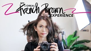 My French Brown Hair Makeover