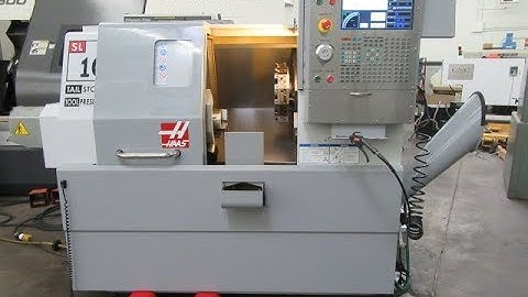 Haas SL-10T CNC Lathe - LIKE NEW - ONLY 138 Spindle Hours! - 2008
