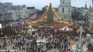 Веб Камера Софийская Площадь, Киев! ПРЯМОЙ ЭФИР!