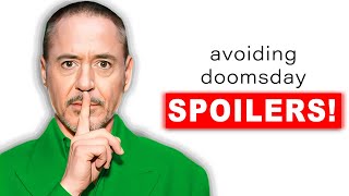 Avengers Doomsday Cast Trying To Avoid Spoilers For 12 Minutes Straight...