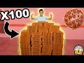 ¡REGALANDO 100 PIZZAS EN LA CALLE! (ESPECIAL DE NAVIDAD) | JAVIER PERICH