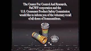 Somnumidene Drug Recall - 8/4/2000
