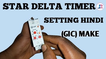 How To Set Star Delta Timing/hindi