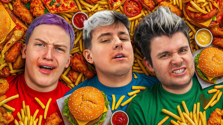 10 INFLUENCERÓW vs 100.000 KALORII