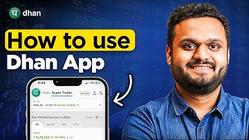 How to use Dhan App to Trade and Invest? Complete Tutorial in Hindi | Dhan
