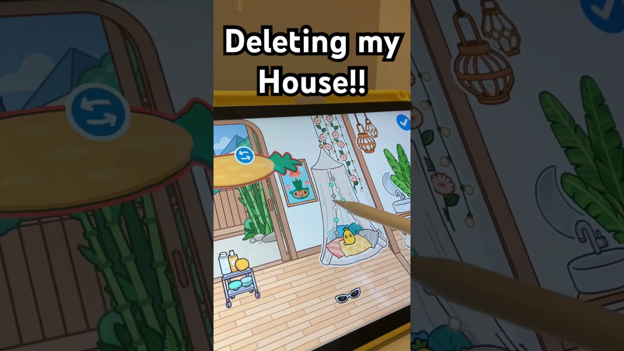 Deleting My House Funny Tlw Youtube Tocabocavideo Toca Tocaboca Tocalifeworld Fyp