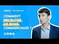 Uptoo recrutement  comment attirer et recruter de bons commerciaux