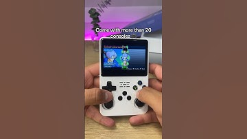 Enjoy like a child of the 90’s with this retro console 👾 #retrogaming #retroconsole #retrogames