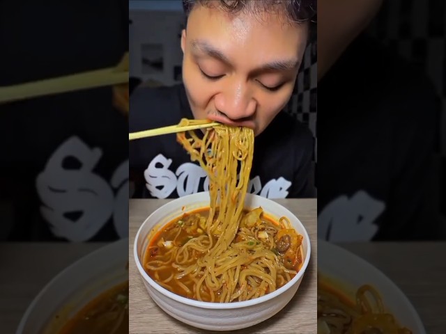 ASMR| MIE GACOAN DI KUAHIN⁉️🥵 #mukbang #shorts