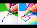 Drawing &amp; Painting Hacks Like You've Never Seen Them Before By 123 Go Live!