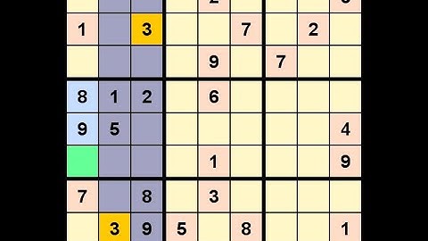 How to Solve New York Times Sudoku Hard June 24, 2022