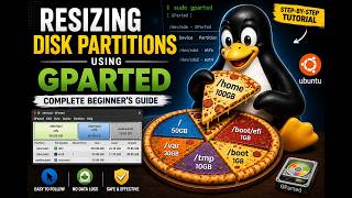 GParted Tutorial for Beginners | Resize Disk Partitions in Ubuntu