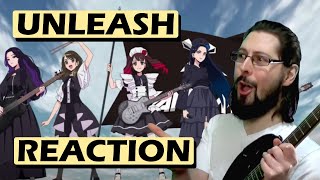 Band Maid UNLEASH Reaction Guitar Tutor Reacts To Live Fan Cam