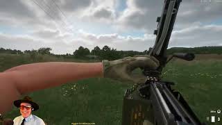 Enemy AI suppressive fire in Arma Reforger